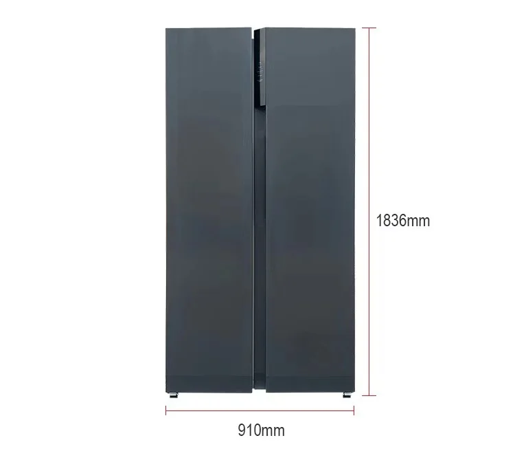 570L  Energy-saving Refrigerator with Air-cooling and Frost-free Function Double-door Refrigerator for Household Use Wholesale