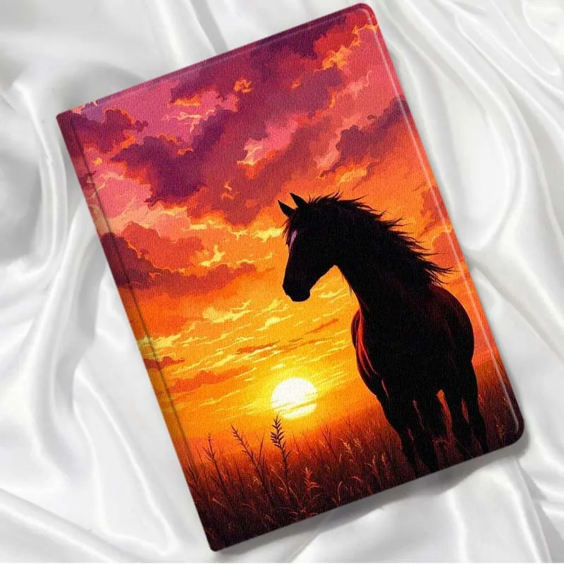 Horse Running Lightning Clouds For Xiaomi Redmi Mi Pad 8 7 6 5 4 2 SE K 12.4 11.2 12.1 11 8.8 Pro Max Ultra Inch Tablet Case