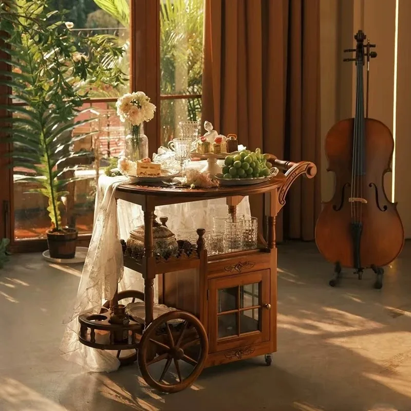 

French Style Retro Coffee Tables Minimalist Design Creative Coffee Tables Bedroom Restaurant Home Furniture Couchtisch Lscj