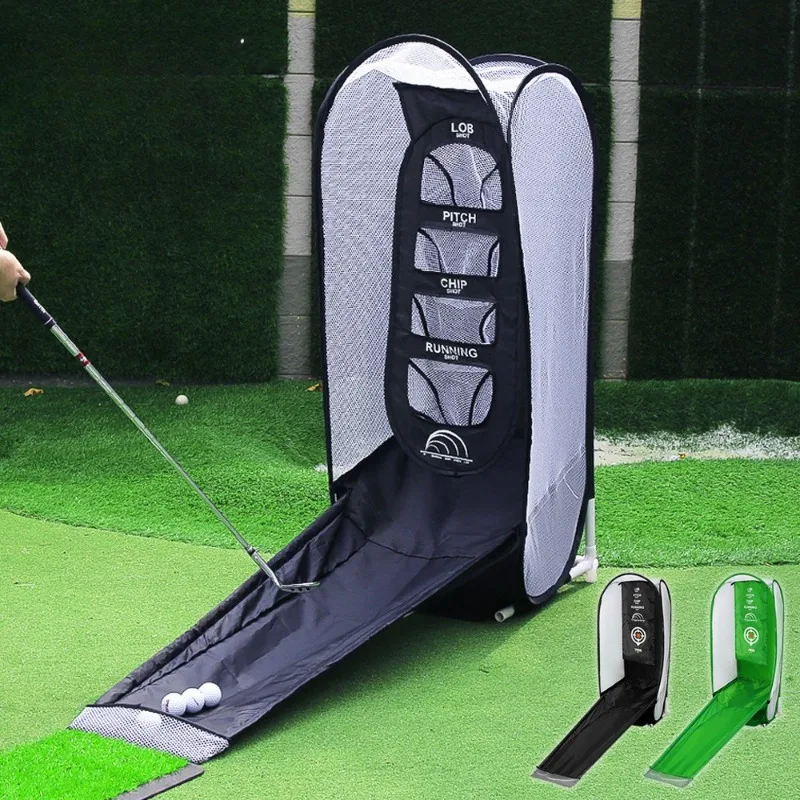 Golf Practice Net Chipping Swing Net Multi-target Hitting Cage Indoor and Outdoor Golf Practice Net Golf Gear