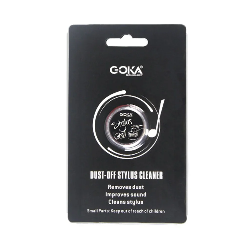 Phonograph Needle Cleaner Zero-Dust LP Cartridge Needle Cleaner Reusable Phonograph Cleaning Gel for Vinyl Record Player Needle