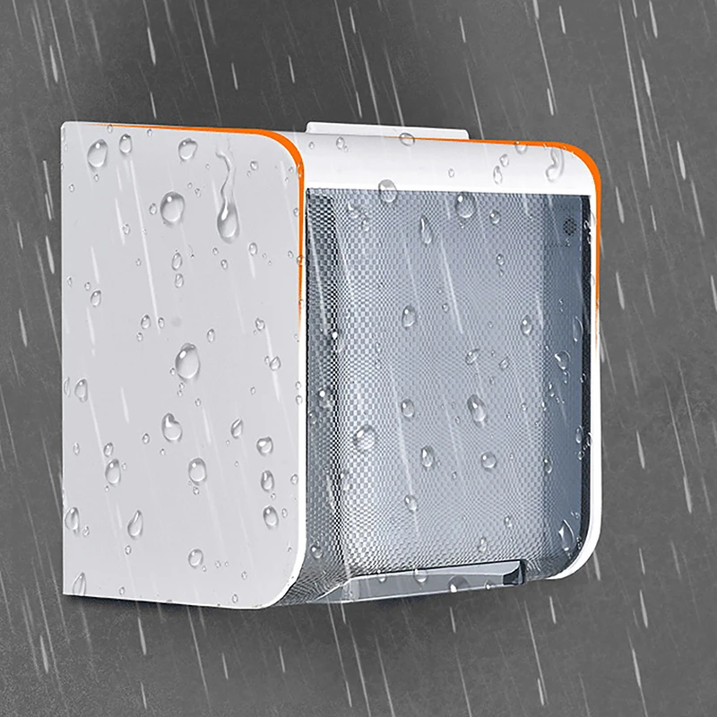 1Pc Outdoor Waterproof Electrical Outlet Cover 86 Type Rain Proof Cover Bathroom Outlet Cover for Smart Toilet Electrical Socket