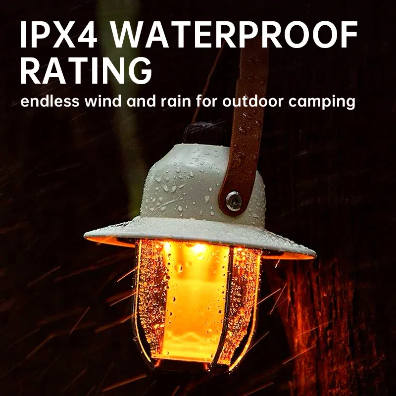 الثريات العتيقة الخارجية، وأضواء التخييم LED المحمولة القابلة لإعادة الشحن، وأضواء خيمة الإضاءة المحيطة فائقة الأمد
