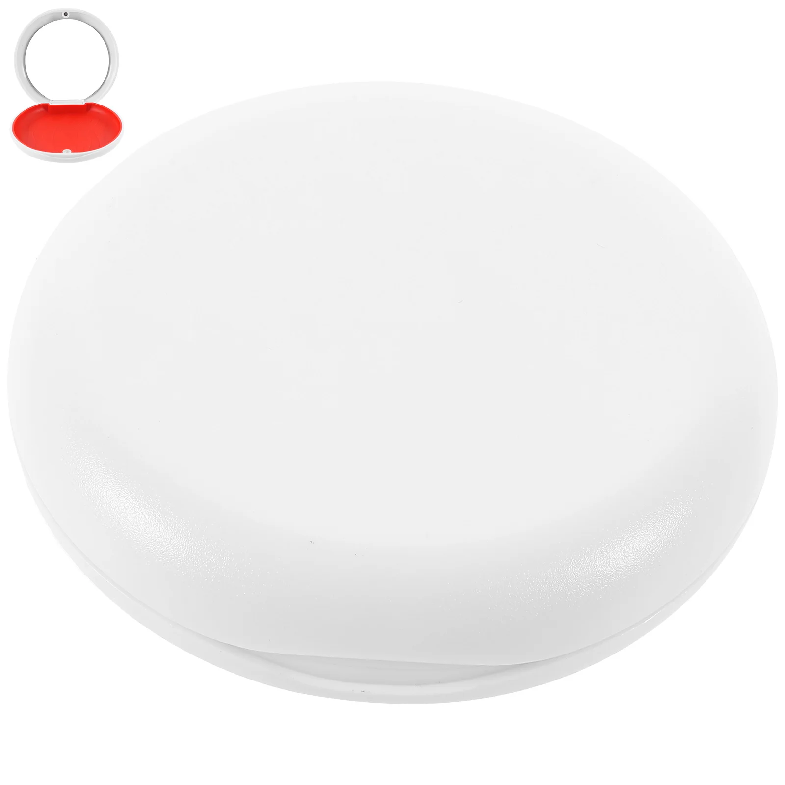 

Braces Storage Box Retainer Case Orthodontics Holder Silica Gel Container Hidden Mirror
