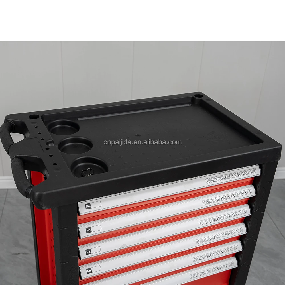 

Garage Rolling Chest Box Workshop Lockable Cabinet Mobile Utility Drawers Trolley Cart OEM 300kg Load
