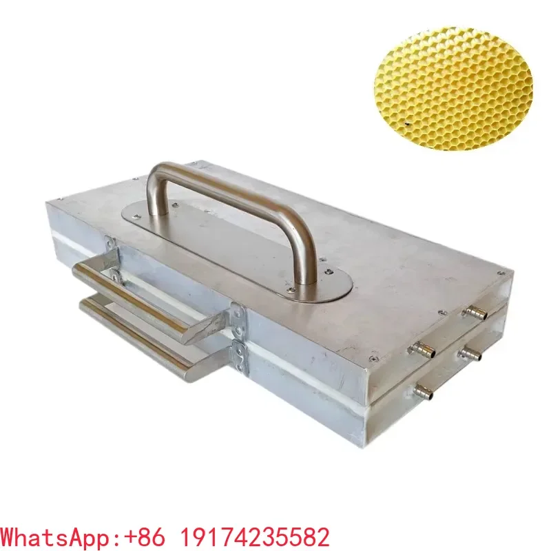 Water-Cooling Beeswax Foundation Machine Silicone Cells Beekeeping Foundation Press Langstroth and Dadant Size Bee Tools