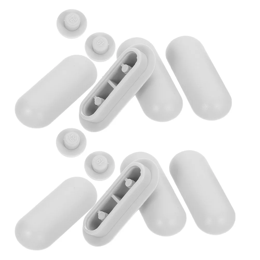1Set Universal Toilet Seat Bumper Kit Silicone Non-Slip Spacers for Secure Fit Extended Lifespan Waterproof Bathroom Essentials