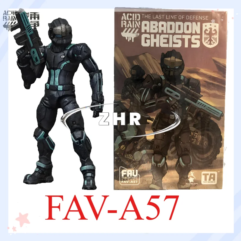 متوفر في المخزون حمض حرب المطر FAV-A57 Abaddon Ghists المنقولة الجندي نموذج عمل الشكل لعبة جمع هدية #1