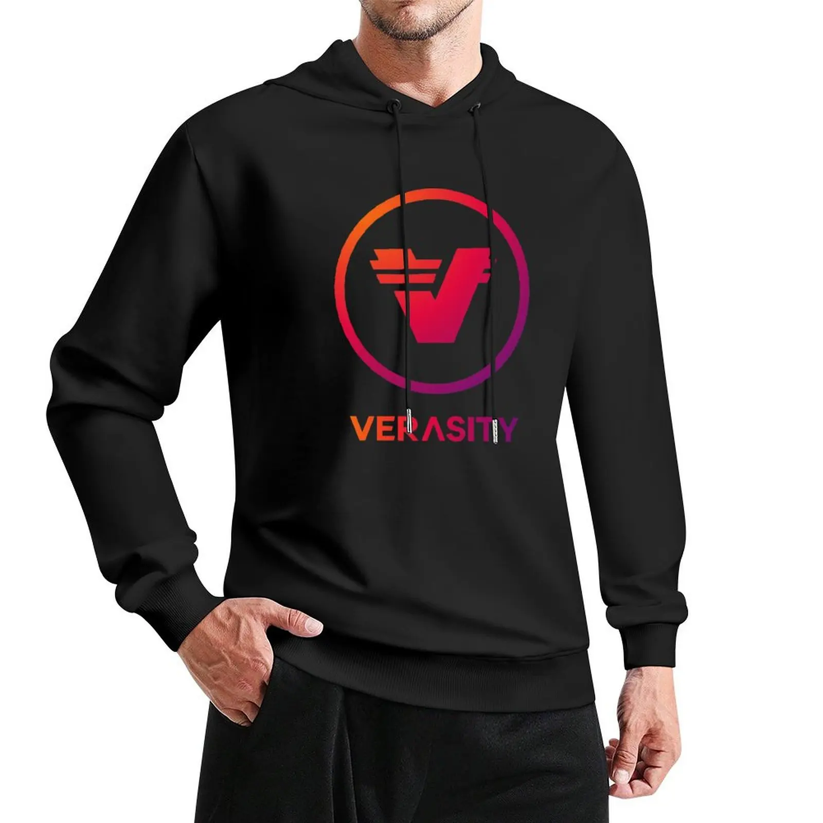 

VRA Verasity Cryptocurrency Blockchain Investor Pullover Hoodie korean clothes new in hoodies