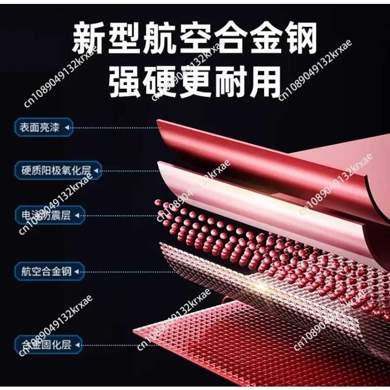 Ladder for Home Use, Foldable A-Frame Ladder, Thickened Alloy Steps, Step Stool, Dual-Purpose Telescopic Climbing Ladder