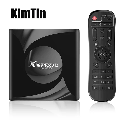 Dispositivo de TV inteligente X88 Pro 13, decodificador con Android, 4GB, 64GB, 32GB, Rk3528, cuatro núcleos, TB, 4K, 60tps, WiFi 2,4G, 5G, 2G, 16G, reproductor multimedia, TX2