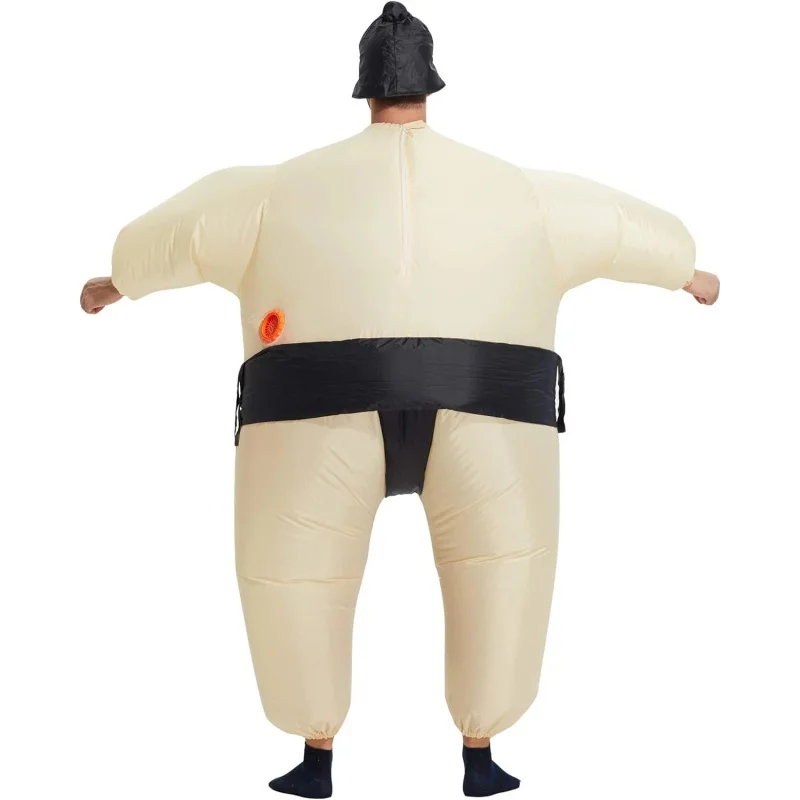 Aufblasbares Kleidungs stück Karneval Kostüm verkleiden Party Spielzeug Erwachsenen Cosplay Sumo aufblasbare Kostüm setzt Männer Frauen Halloween Anzug Geschenk – Detail 3