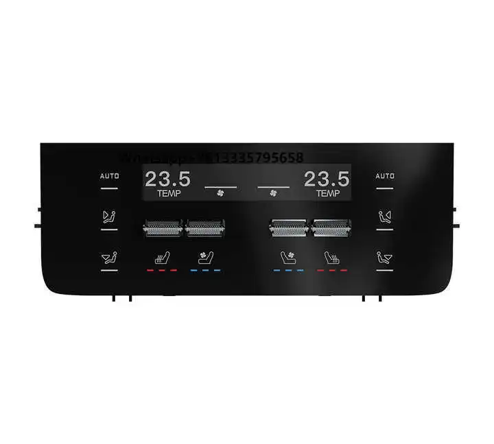 LCD Air Conditioning Screen Panel for Porsche Cayenne 2018-2024 Rear AC Touch Display Intelligent Modification Accessories