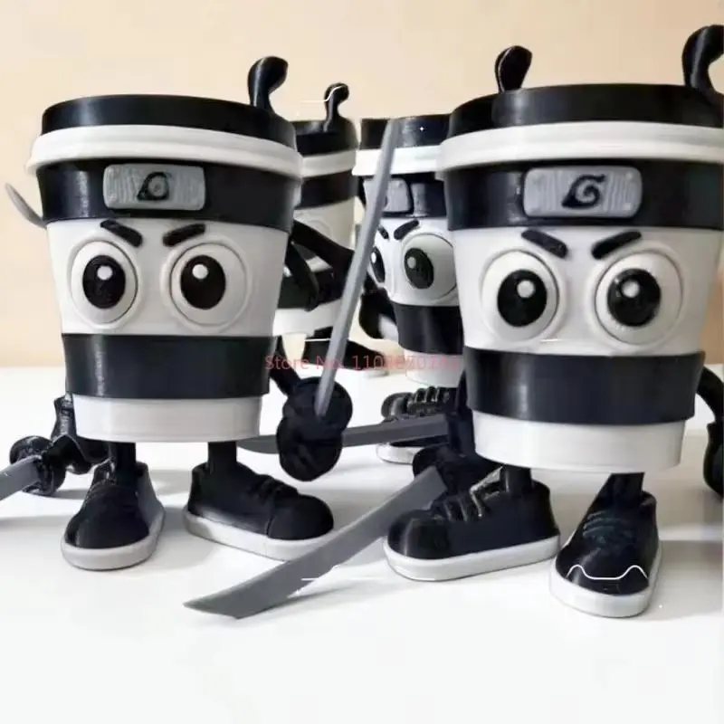 حار كابتشينو قاتل عمل الشكل تونغ تونغ ساهور الإيطالية Brainrot الكرتون حلية تحصيل لعبة للزينة