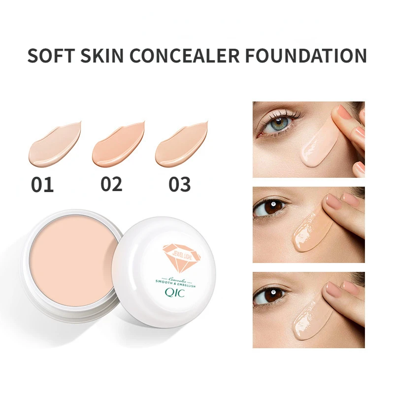 High Coverage Foundation BB Cream Concealer Corrector for FaceEye Contour Anti Dark Circle Matte Corrector Korea Makeup Cosmetic