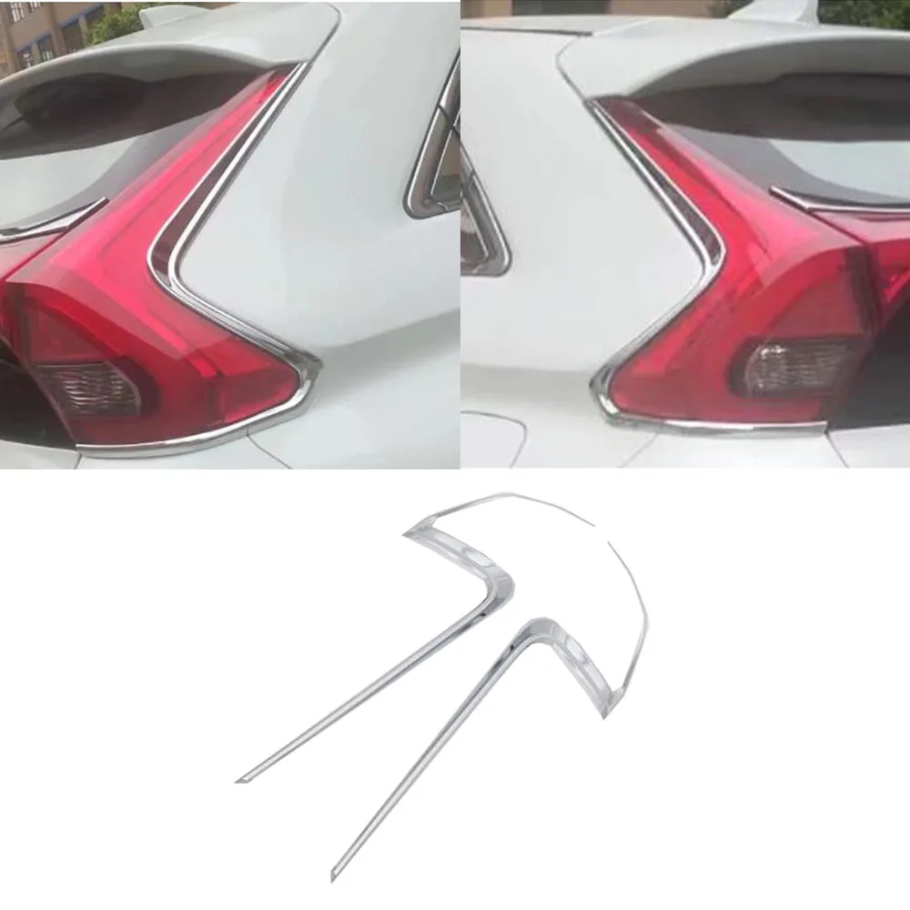 

Для Mitsubishi Eclipse Cross 2017 2018 2019 2020 2021 Детектор стайлинга автомобиля Крышка Накладка Задний задний фонарь Рамка лампы Часть 2 шт.