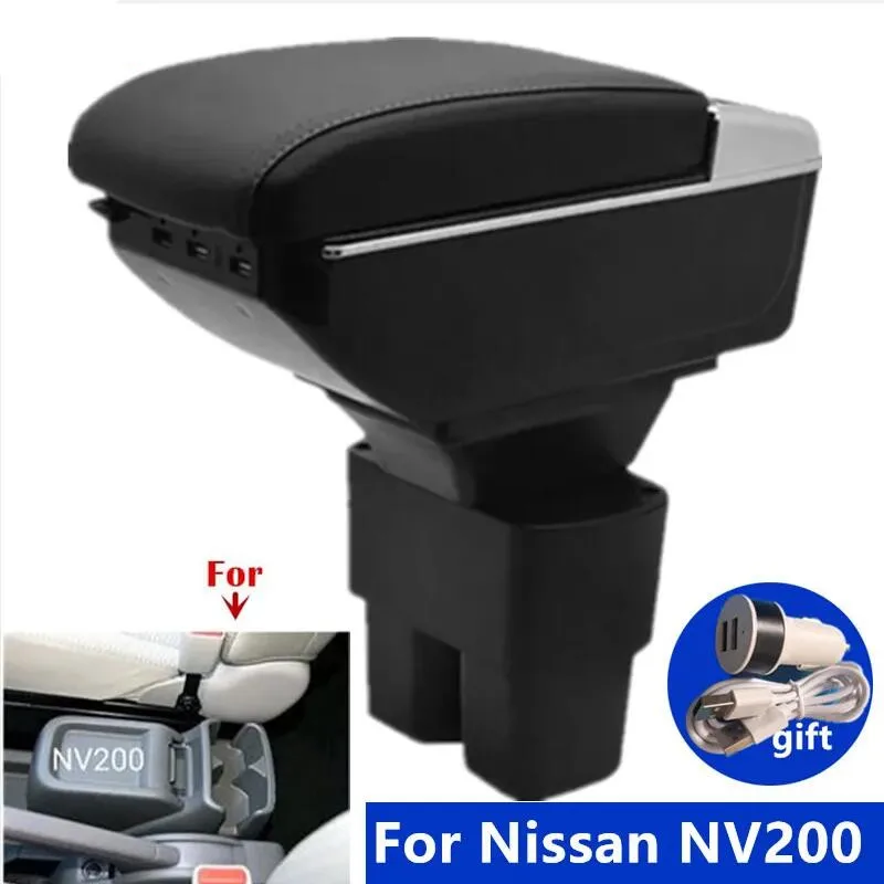 Für Nissan NV200 Armlehnenbox, für Nissan NV200 Evalia Auto-Armlehnen-Aufbewahrungsbox, spezielle Nachrüstteile für den Innenraum, Autozubehör