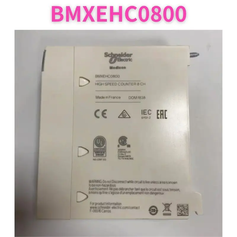 

Новый оригинальный модуль ПЛК BMXEHC0800. Быстрая доставка.