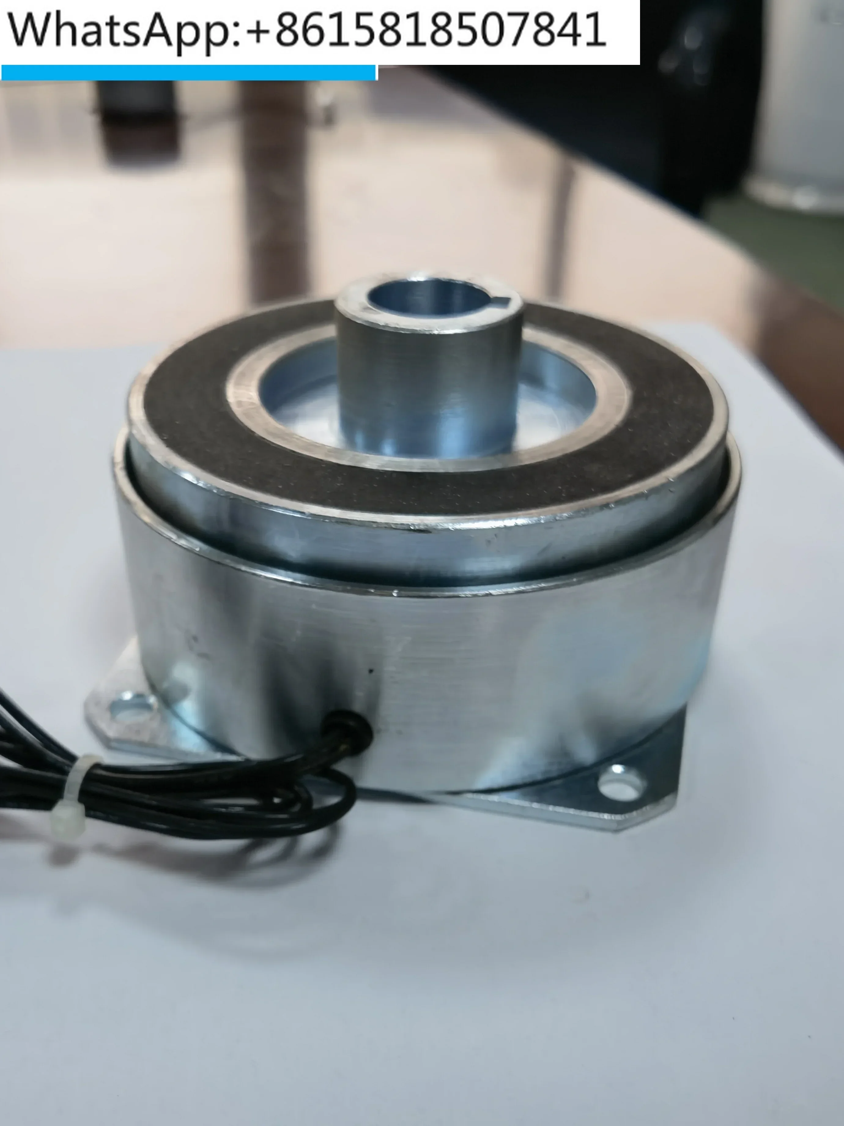 Automatic lathe electromagnetic clutch source electromagnetic brake, wooden wheel brake pad
