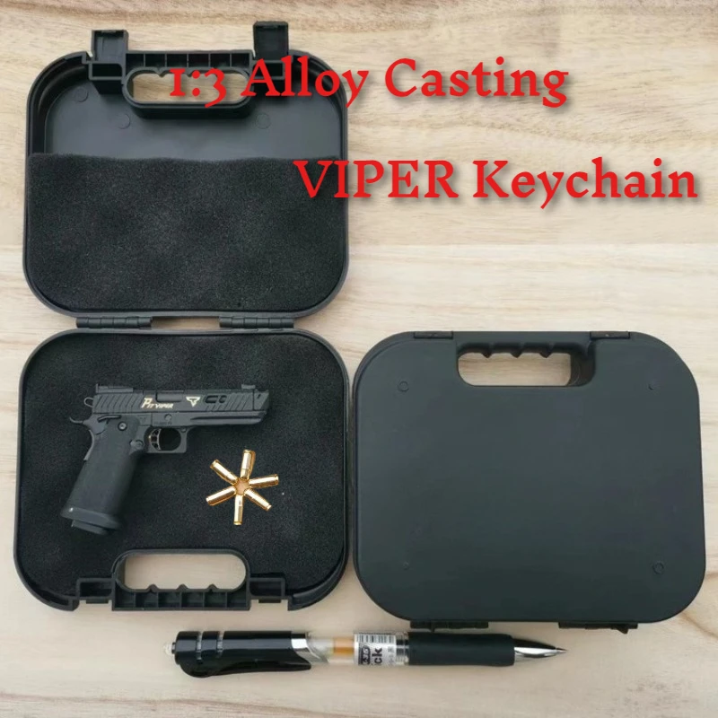 

Latest Version 1:3 Alloy Model G34 G17 Keychain Can Be Castable 2011 VIPER Pendant Toys Family Small Ornaments Men's Collection