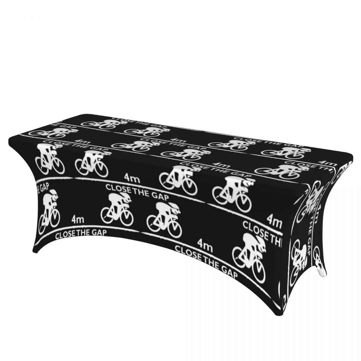Mantel Rectangular Personalizado Zwift Close The Gap, Cubierta Impermeable para Mesa de Comedor, Mantel para Eventos