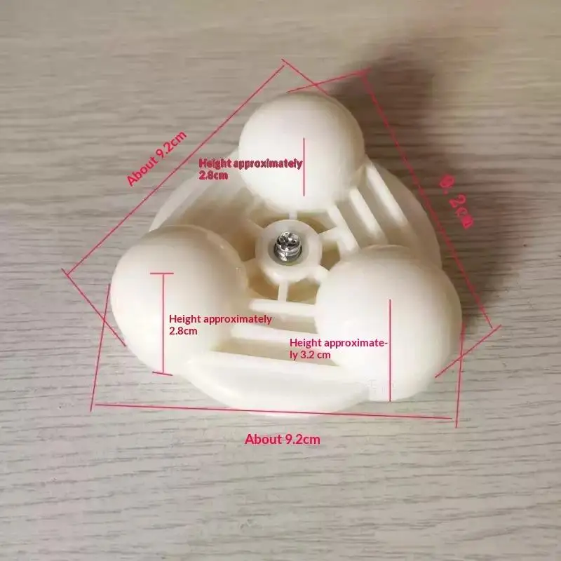 Replacement Massage Head for Universal Chair Neck and Shoulder Kneading Accessories Deep Tissue Massager for Home and Office Use