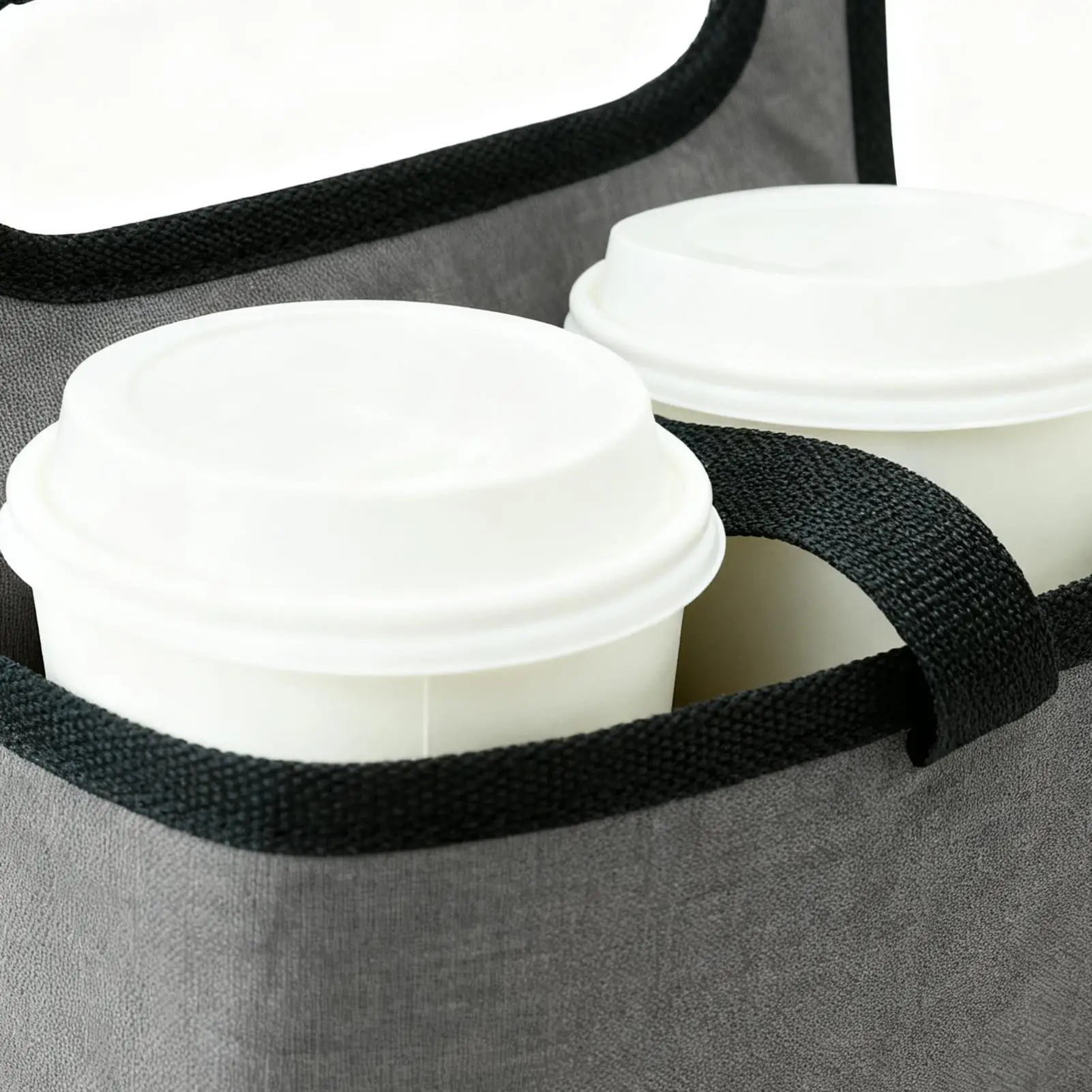 

Переноска для напитков для доставки Изолированная сумка для питья Многоразовая переноска для кофейной чашки для доставки на каждый день для поездок на работу на открытом воздухе