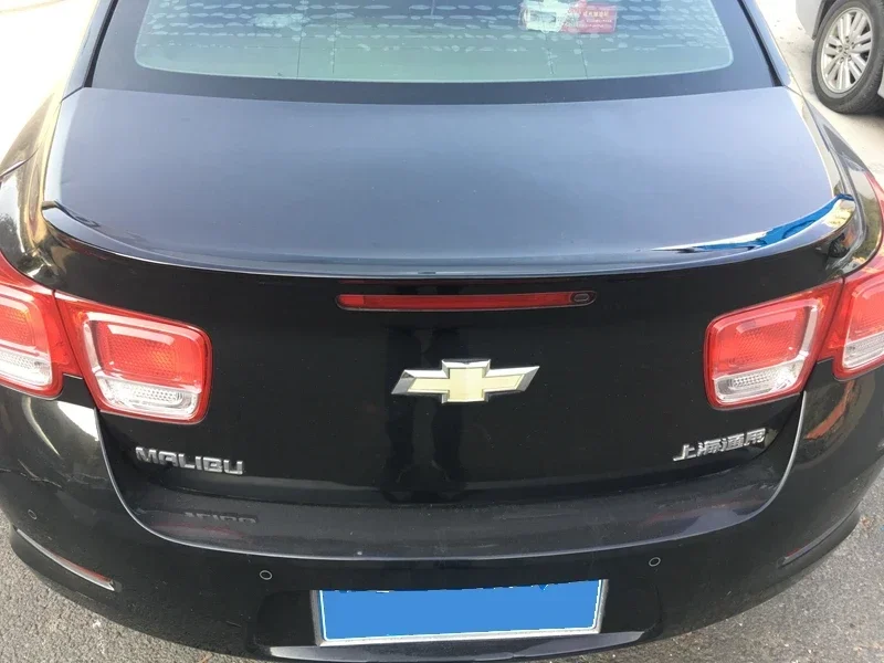 Für Chevrolet Malibu 2013 2014 2015 2016 2017 2018 2019 ABS Spoiler Grundiertes Auto-Heckflügel Heckklappenspoiler – Detail 7