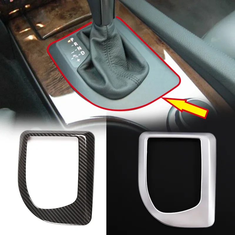 

For BMW 5 Series E60 2004-2007 ABS Car Central Control Gear Shift Frame Trim Cover Car Interior Accessories