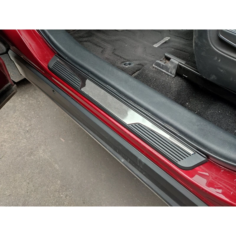 For Renault CAPTUR KAPTUR 2013-2022 2023 2024 2025 Door Sill Scuff Plate Cover Trim Welcome Step Pedal Protector Car Accessories