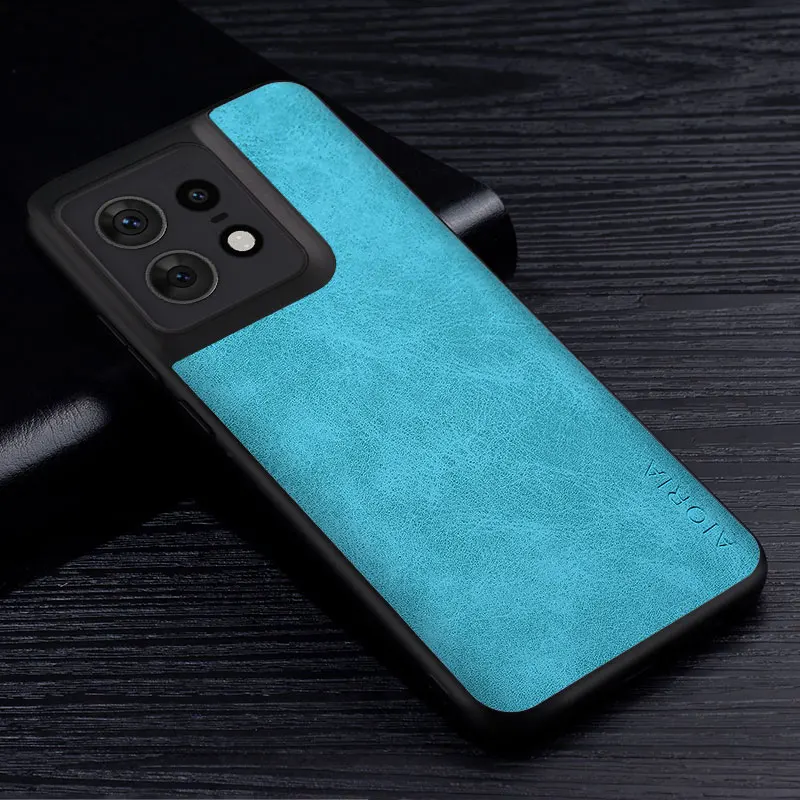 Premium PU Leathe Case for Motorola Edge 50 Pro X50 Ultra Fusion Scratch-Resistant Solid Color Cover for moto edge 50 pro Case