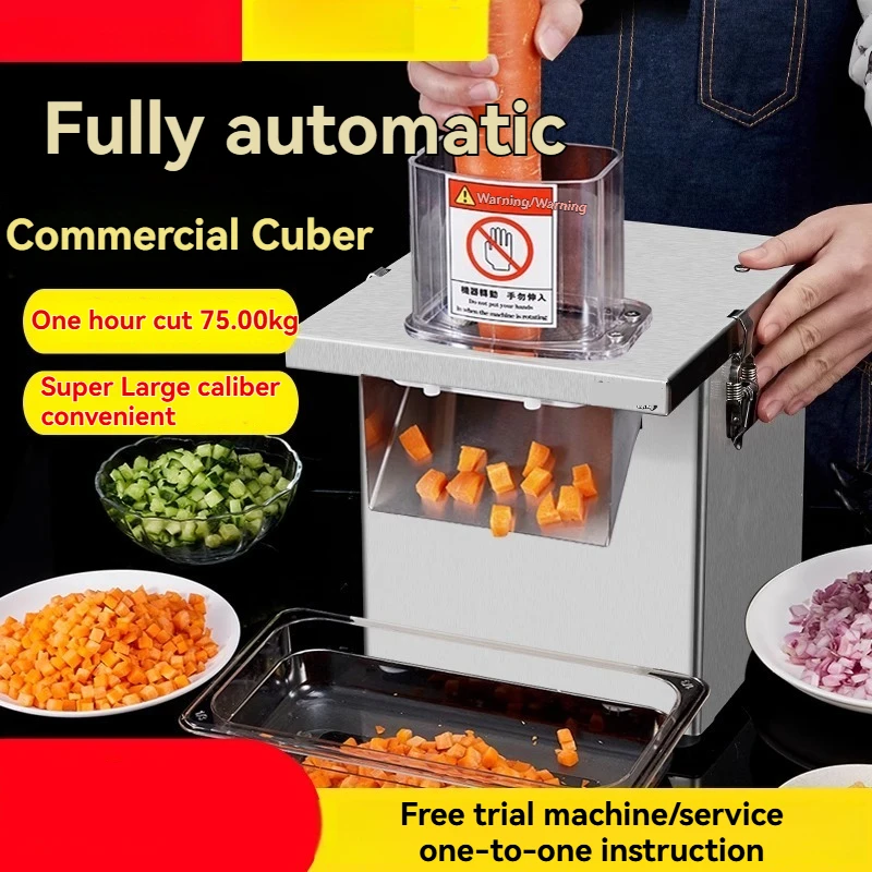 Stainless Steel Multifunctional Radish, Potato, Diced Slices, Onion Shredders, Canteen Dicers
