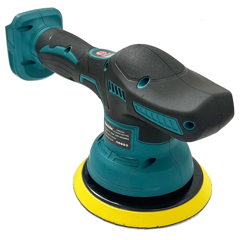 Makita Bezprzewodowa Polerka Samochodowa 8 Biegów Elektryczna Polerka do Woskowania i Napraw Bezprzewodowa Polerka do Polerowania 18V-20V