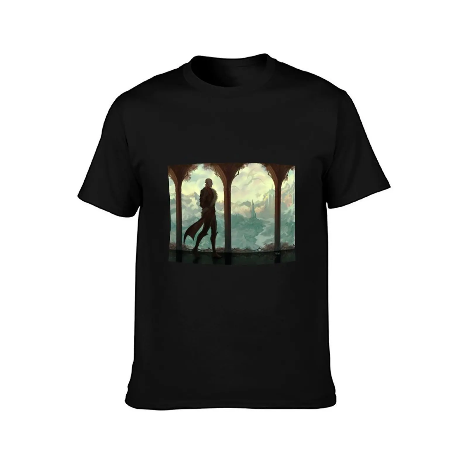 Halls of Arlathan T-Shirt Basic Tee Shirt for Everyday Outfit T-Shirt