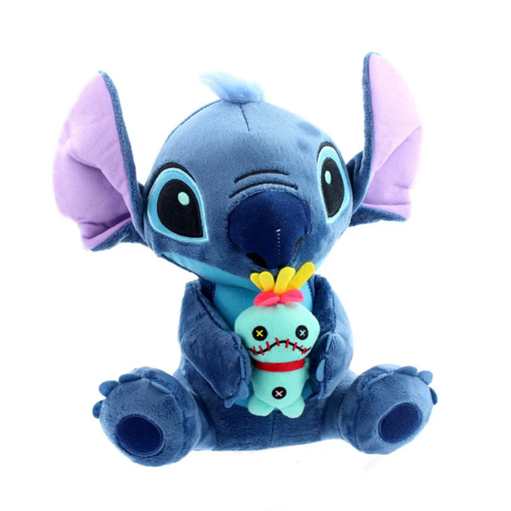 Caliente Kawaii Disney Stitch muñeco de peluche juguetes Anime Lilo & Stitch muñeco de peluche lindo Stich muñeco de peluche niños regalo de cumpleaños juguete para niños