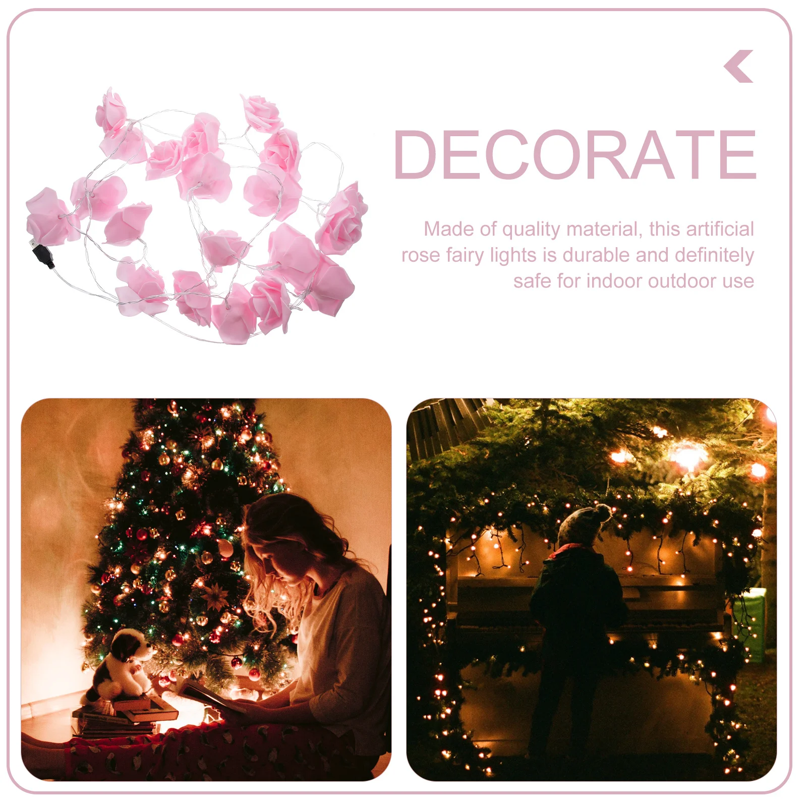 3M 20Led الجنية سلسلة أضواء مهرجان عطلة ديكور حفلات لعيد الميلاد الزفاف جدار المنزل الجنية سلسلة ضوء نافذة الباب