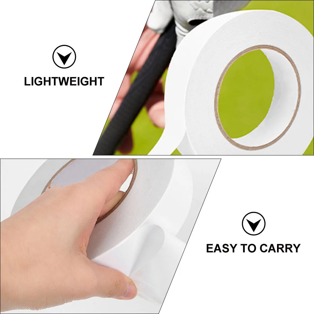 1 لفة شريط لحام الجولف المضادة للانزلاق تنفس استبدال عدة لنوادي الغولف امتصاص الرطوبة مقبض مريح التفاف