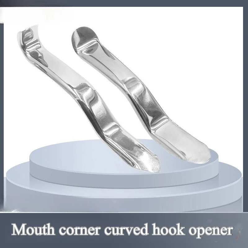 

Dental Materials Orthodontics Lip Cheek Hook Stainless Steel Mouth Corner Curved Hook Opener Tongue Depressor Laboratory Tool
