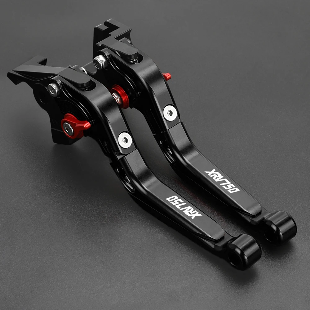 For Honda XRV750 L-Y Africa Twin 1990-2003 2002 2001 2000 1999 XRV 750 AfricaTwin CNC Adjustable Brake Clutch Levers Handlebar