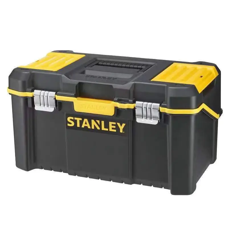 STANLEY STST83397-1-23 Essential Multi-Functional Tipping Bucket Folding Toolbox Tool Storage Box Portable Maintenance Organizer