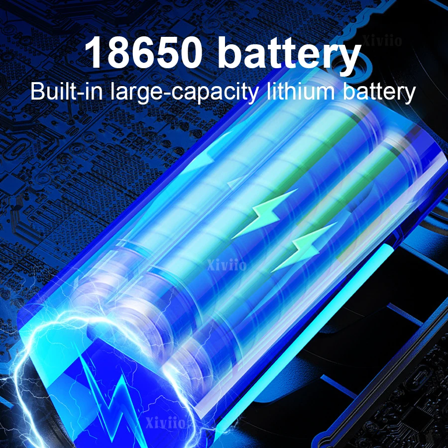 20000000LM Super Bright High Power Led Flashlights Rechargeable Flashlight Waterproof 15000mAh Battery Lantern Camping Light