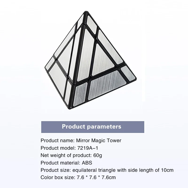 ShengShou miroir tour magique ShengShou tour magique creuse Alien Cube magique jouets éducatifs pour enfants