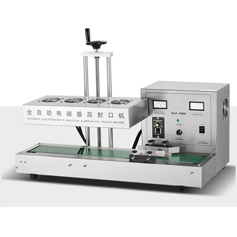 Electromagnetic Induction Aluminum Foil Bottle Sealing Machine Automatic Continuous Sealing Machine Plastic Bottle Sealer