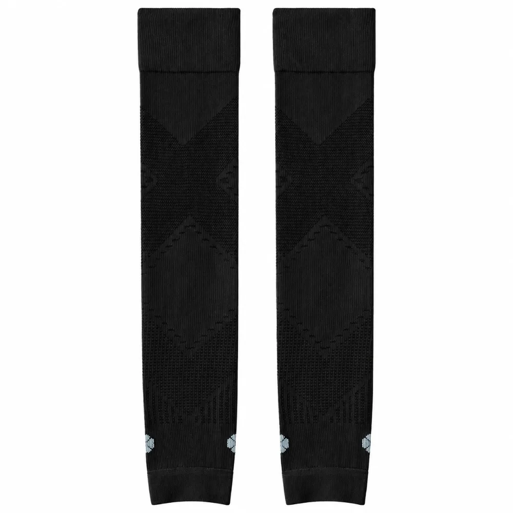Breathable Mesh High Knee Leg Sleeve Elastic Stretch Segmented Compression Calf Compression Sleeve Sun Protection