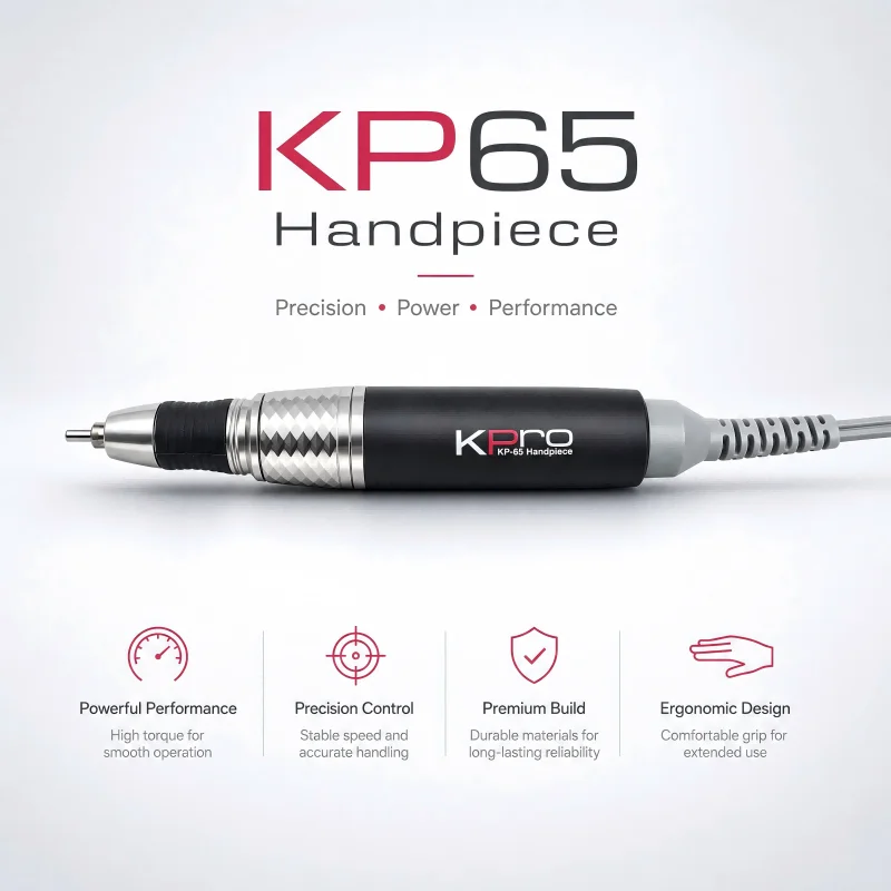 High Performance 30000RPM Japan G5 Nail Drill Handpiece Slim Mini Pen Style UP200 KP60 Professional Electric Nail File Handle