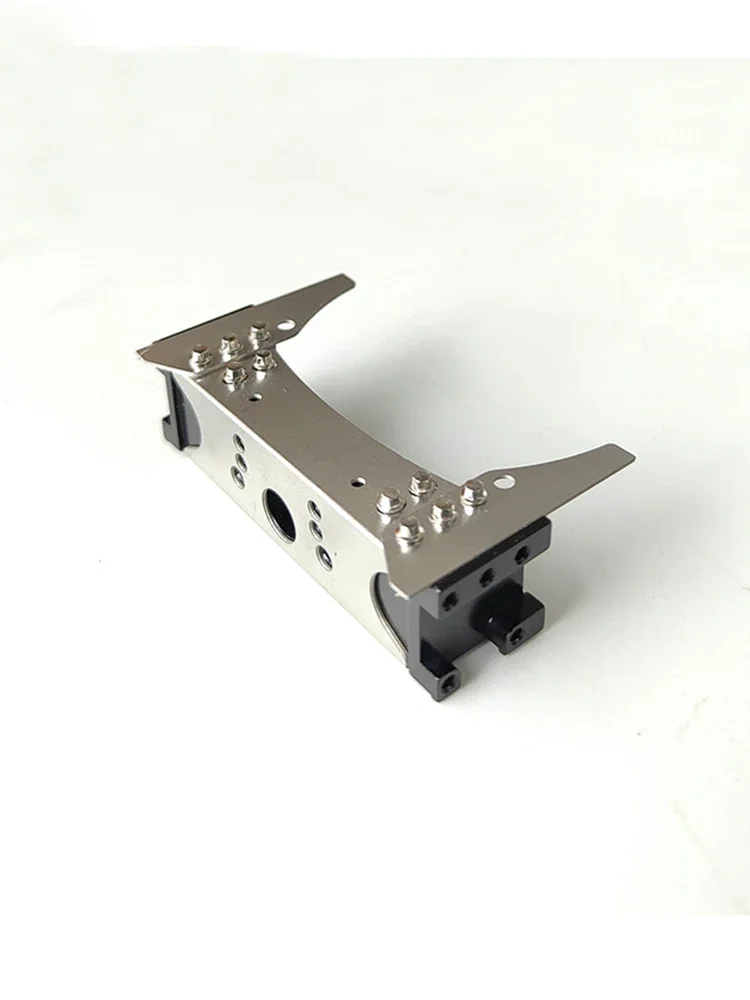 Metal Axle Center-mounted V Tie Rod Group Single-beam Gas Tank for 1/14 Tamiya RC Truck Scania Actros 3363 Volvo MAN Car Parts