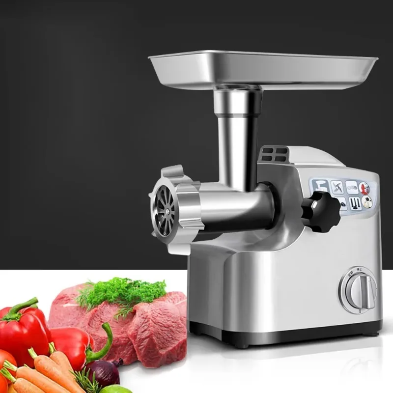 Household Meat Grinder Automatic Electric Sausage Stuffing Machine Multi Functional High-power Meat Stuffing Machine