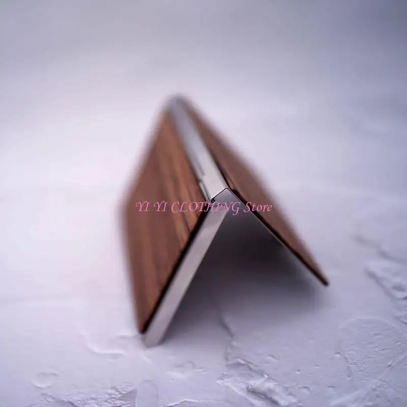 

N5KF Unisex Business Credit Card Wallet Holder Pocket for Case Box