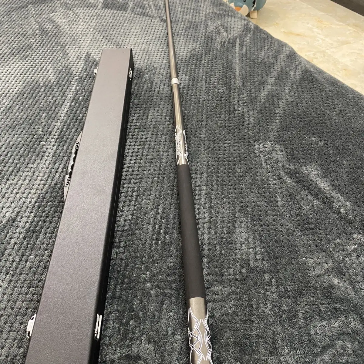

Billiard Club Carbon Black Technology Nine Billiard Club Black Eight Fancy Big Head Set Billiard