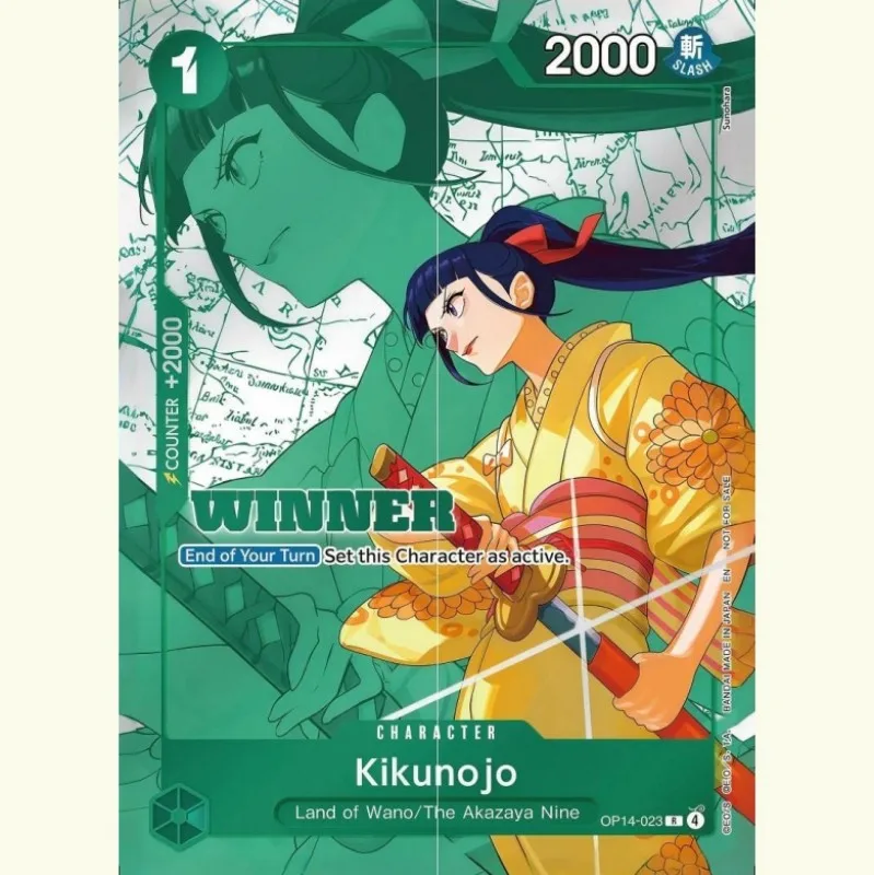 One Piece Chaka&Pell Gorgon Sisters Kikunojo Mikita 4Pcs Winner Set Holographic Texture Cards DIY Premium Anime Collection Card view 3